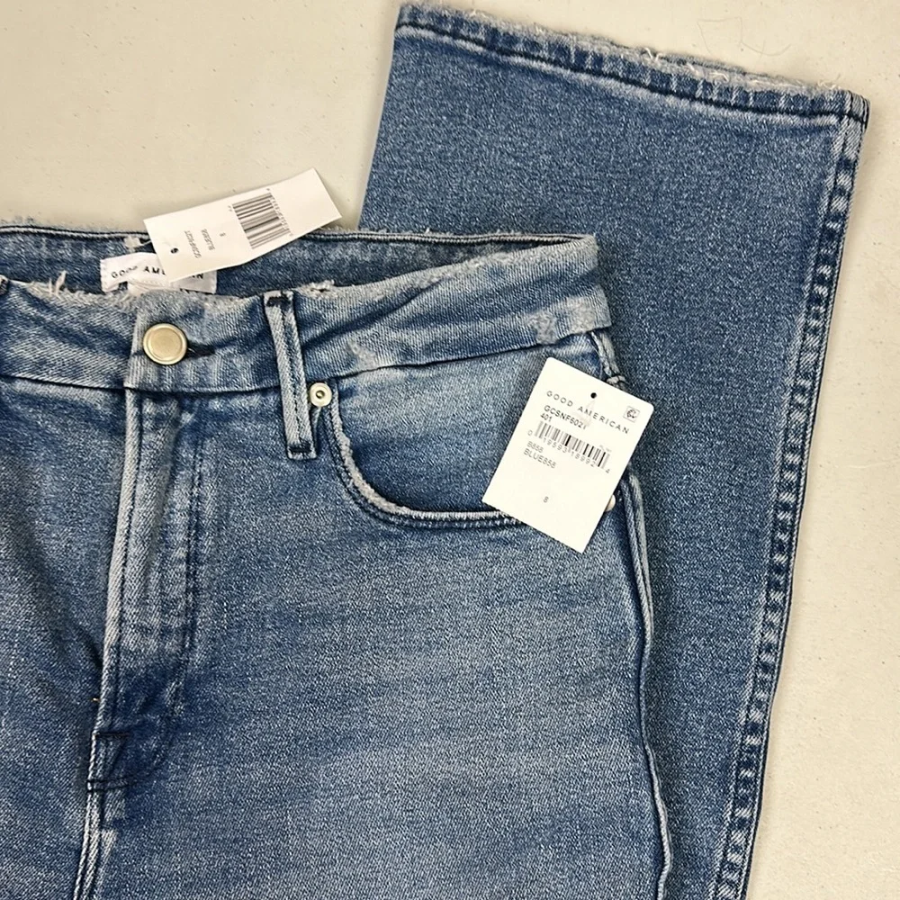 GOOD CURVE STRAIGHT NATURAL FRAY
HEM I BLUE858  Size 8 - Picture 5 of 14